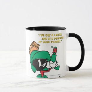 MARVIN THE MARTIAN™ mit Laser nach oben Tasse