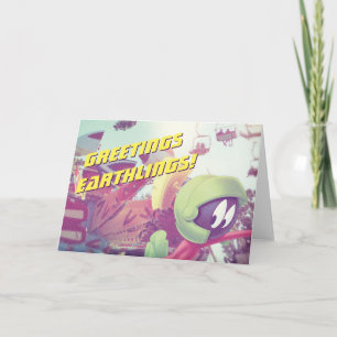 MARVIN THE MARTIAN™ On Vacation Karte