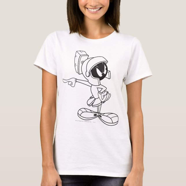 MARVIN THE MARTIAN™ POINING T-Shirt (Vorderseite)
