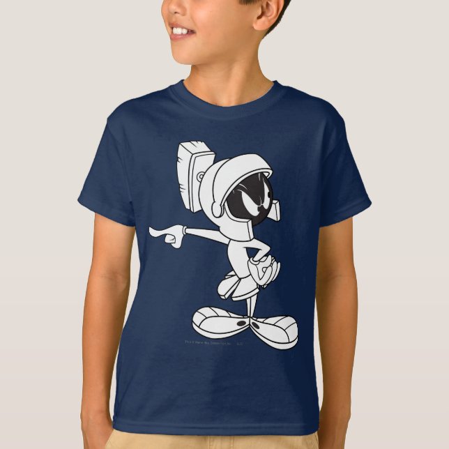 MARVIN THE MARTIAN™ POINING T-Shirt (Vorderseite)