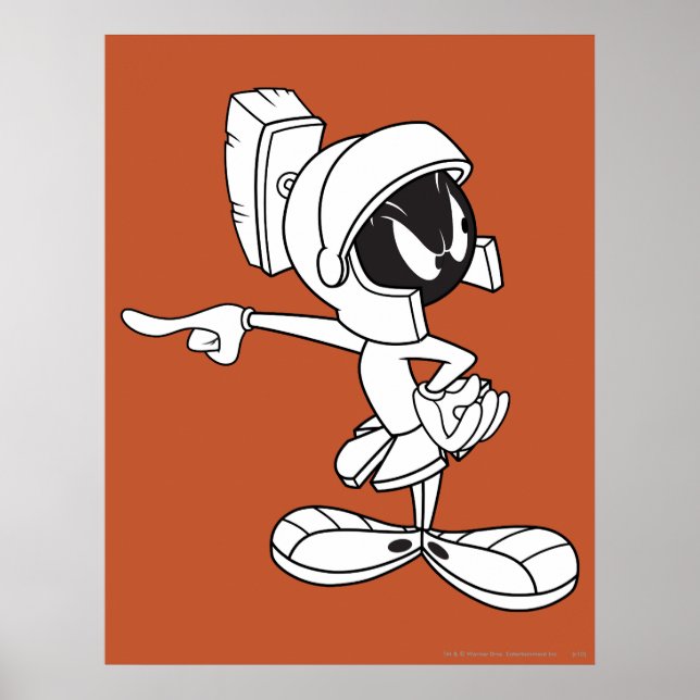 MARVIN THE MARTIAN™ Pointing Poster (Vorne)