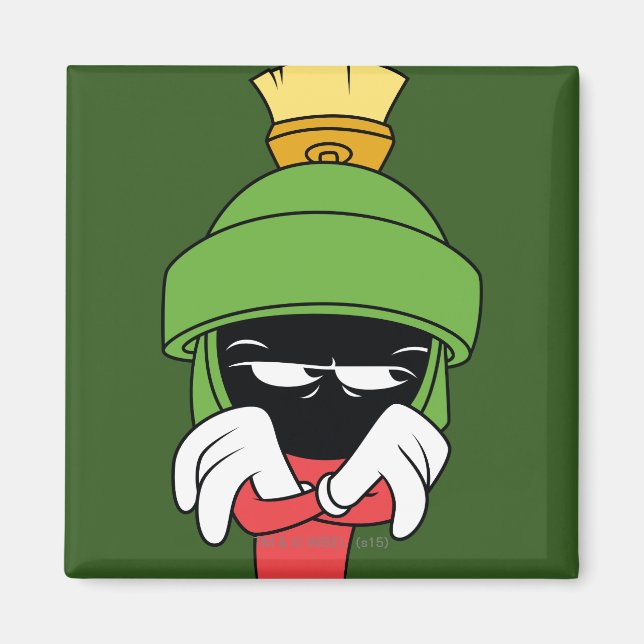 MARVIN THE MARTIAN™ Pout Magnet (Vorne)