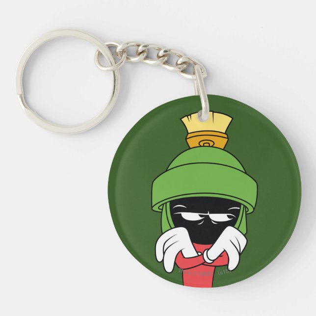 MARVIN THE MARTIAN™ Pout Schlüsselanhänger (Vorderseite)