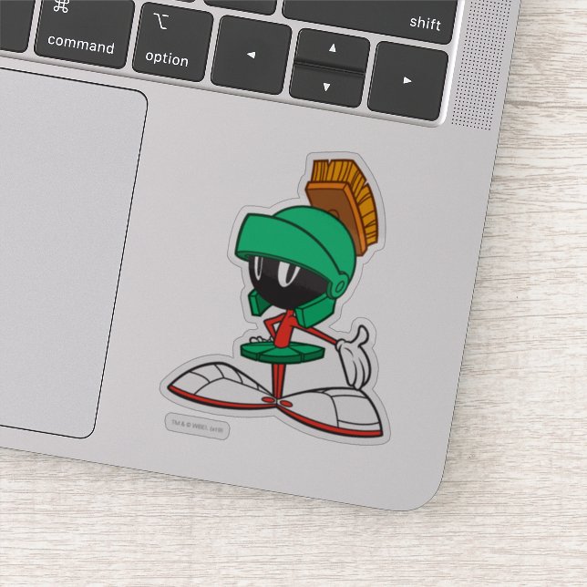 MARVIN THE MARTIAN™ präsentiert Aufkleber (Detail)
