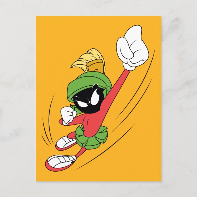 MARVIN THE MARTIAN™ Punch Postkarte (Vorderseite)