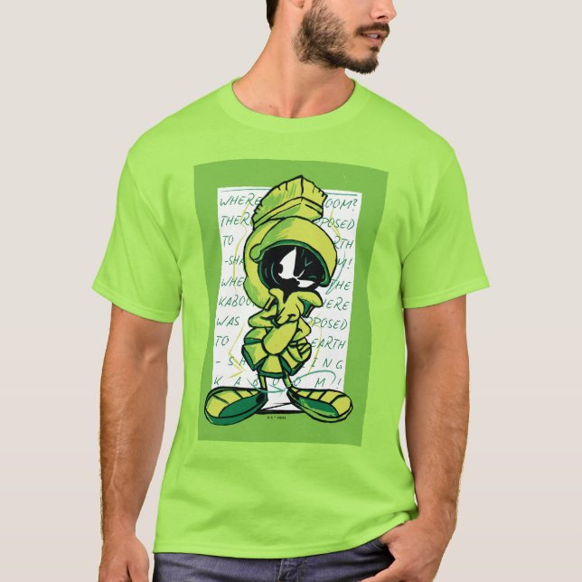 MARVIN THE MARTIAN™ Quote Sketch T-Shirt (Vorderseite)