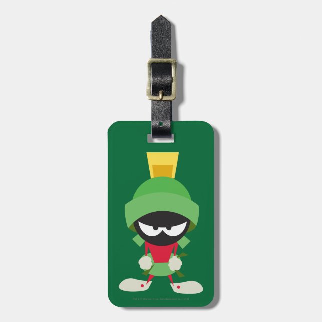 MARVIN THE MARTIAN™ ready to attackieren Gepäckanhänger (Vorderseite vertikal)
