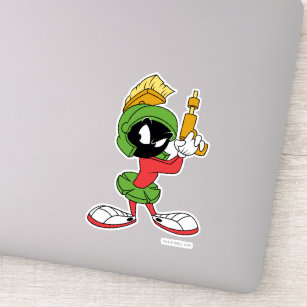 MARVIN THE MARTIAN™ Ready with Laser Aufkleber
