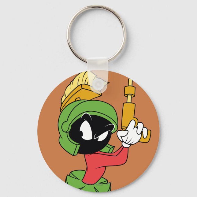 MARVIN THE MARTIAN™ Ready with Laser Schlüsselanhänger (Vorderseite)