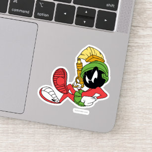 MARVIN THE MARTIAN™ Reclining with Laser Aufkleber
