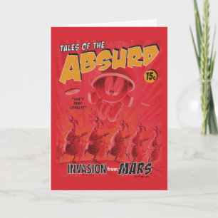 MARVIN THE MARTIAN™ Retro Invasion aus Mars Comic Karte