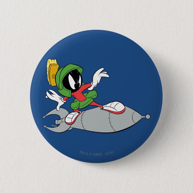MARVIN THE MARTIAN™ Riding Button (Vorderseite)