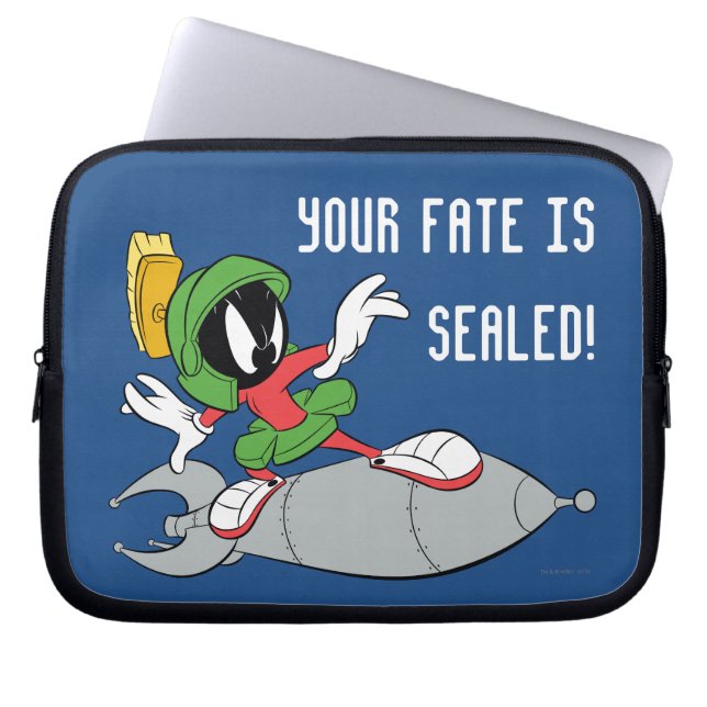 MARVIN THE MARTIAN™ Riding Laptopschutzhülle (Vorderseite)