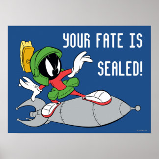 MARVIN THE MARTIAN™ Riding Poster