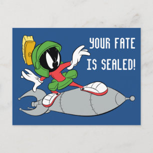 MARVIN THE MARTIAN™ Riding Postkarte