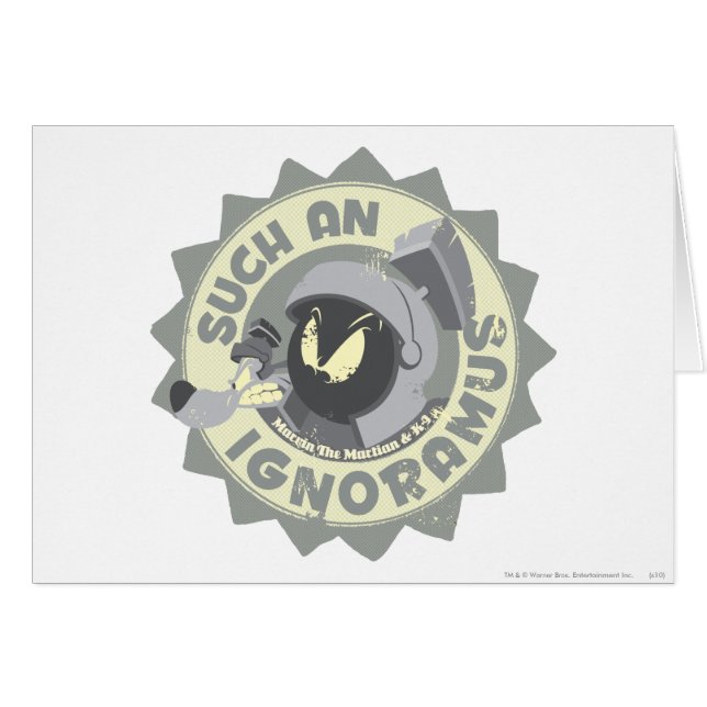 MARVIN THE MARTIAN™ So ein Ignoramus (Vorderseite (Horizontal))