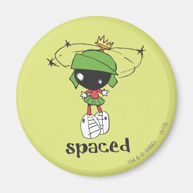 MARVIN THE MARTIAN™ Spaced Magnet (Vorne)