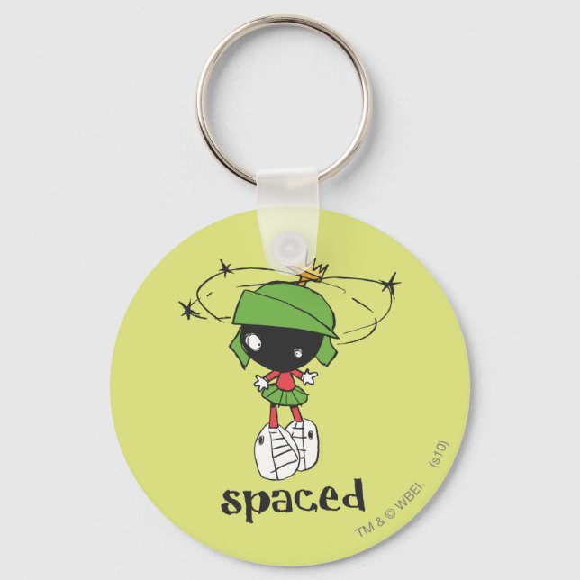 MARVIN THE MARTIAN™ Spaced Schlüsselanhänger (Vorderseite)