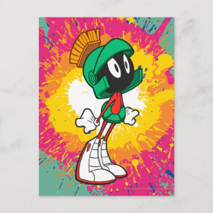 MARVIN THE MARTIAN™ Stehend auf Heelsen Postkarte