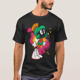 MARVIN THE MARTIAN™ Stehend auf Heelsen Tri-Blend Shirt