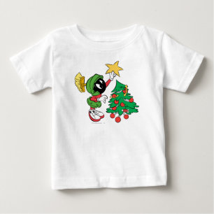 MARVIN THE MARTIAN™ Stern auf Baum Baby T-shirt