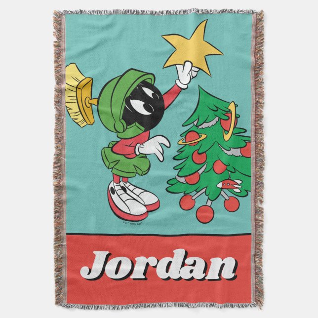 MARVIN THE MARTIAN™ Stern auf Baum Decke (Vorderseite Vertikal)
