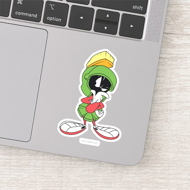 MARVIN THE MARTIAN™ Thinking Aufkleber (Detail)
