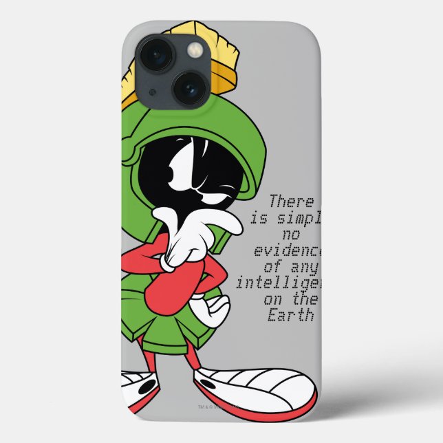 MARVIN THE MARTIAN™ Thinking Case-Mate iPhone Hülle (Rückseite)