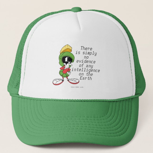 MARVIN THE MARTIAN™ Thinking Truckerkappe (Vorderseite)