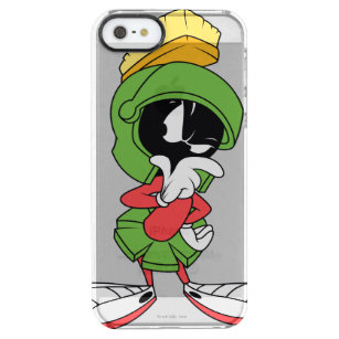 MARVIN THE MARTIAN™ Thinking Durchsichtige iPhone SE/5/5s Hülle