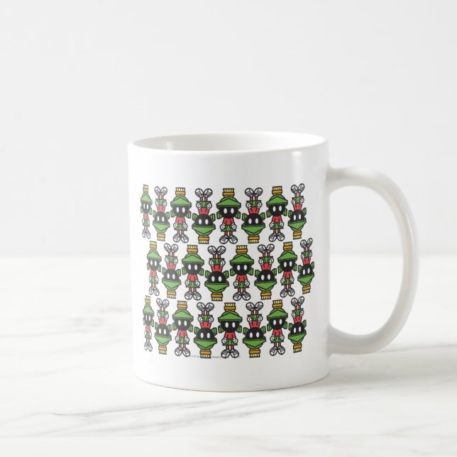 MARVIN THE MARTIAN™ Tiling Muster Tasse (Rechts)
