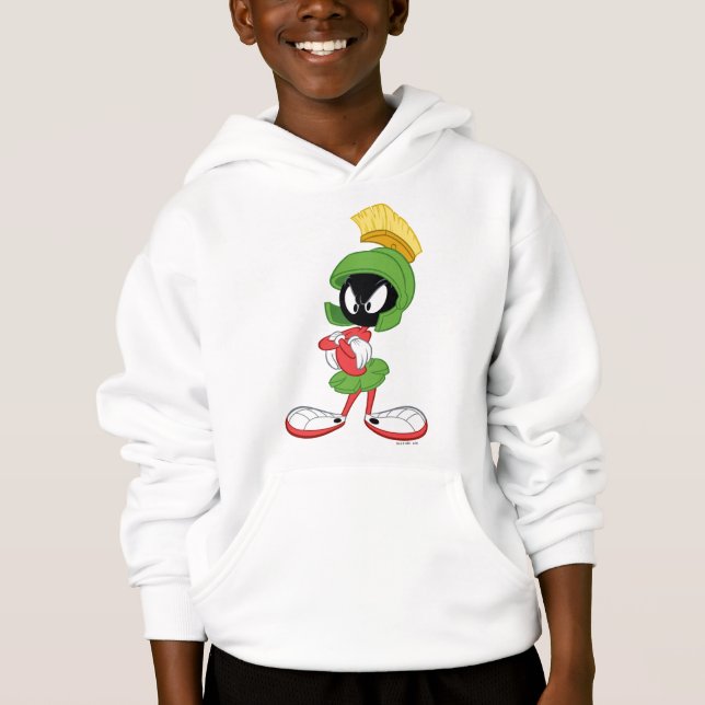 MARVIN THE MARTIAN™| Überkreuzte Waffen Hoodie (Vorderseite)