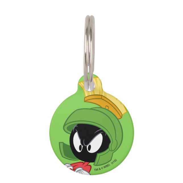 MARVIN THE MARTIAN™| Überkreuzte Waffen Tiermarke (Vorderseite)