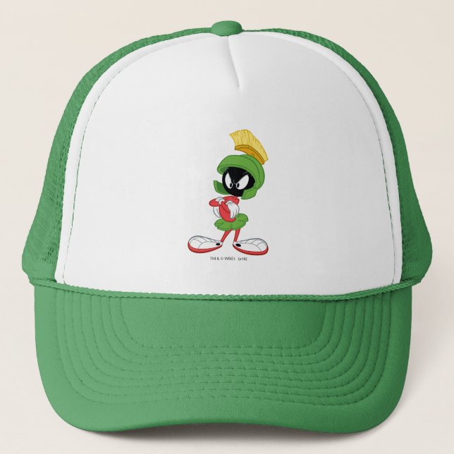 MARVIN THE MARTIAN™| Überkreuzte Waffen Truckerkappe (Vorderseite)