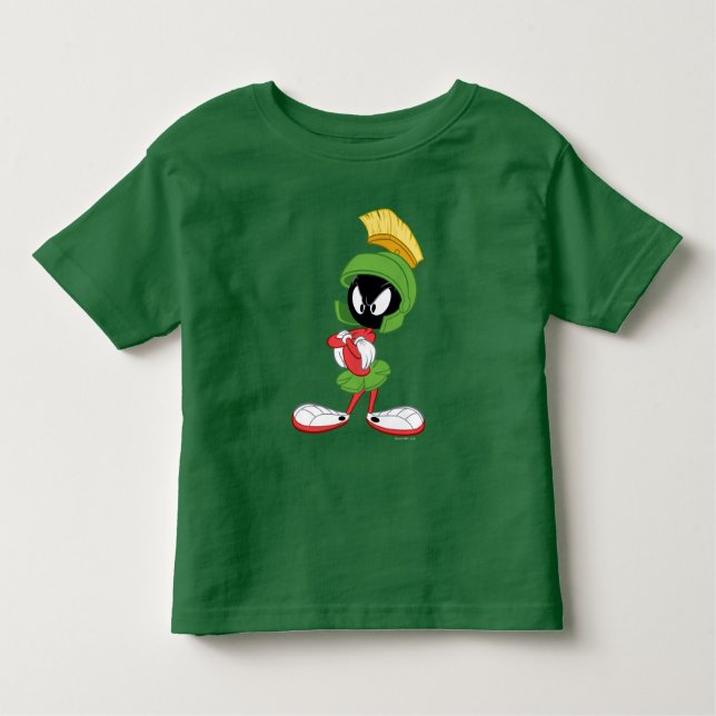 MARVIN THE MARTIAN™ | Überquerte Waffen Kleinkind T-shirt (Vorderseite)