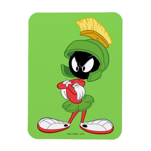 MARVIN THE MARTIAN™ | Überquerte Waffen Magnet (Vertikal)