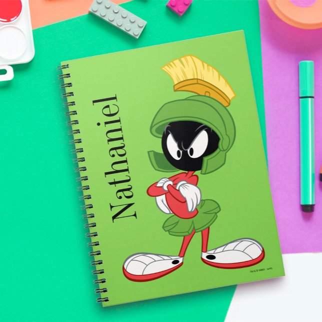 MARVIN THE MARTIAN™ | Überquerte Waffen Notizblock (Von Creator hochgeladen)