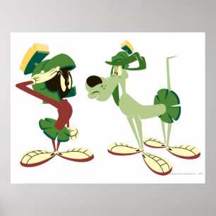 MARVIN THE MARTIAN™ und K-9 2 Poster