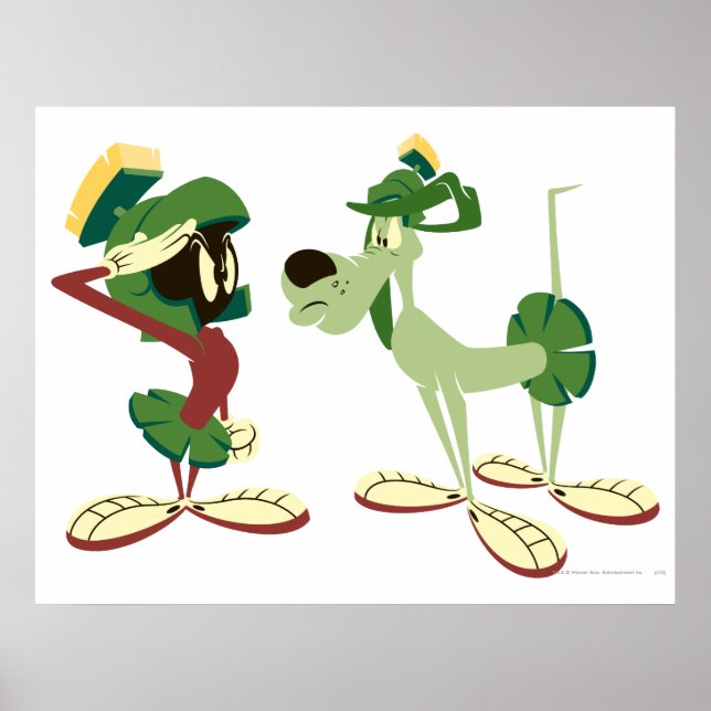 MARVIN THE MARTIAN™ und K-9 2 Poster (Vorne)