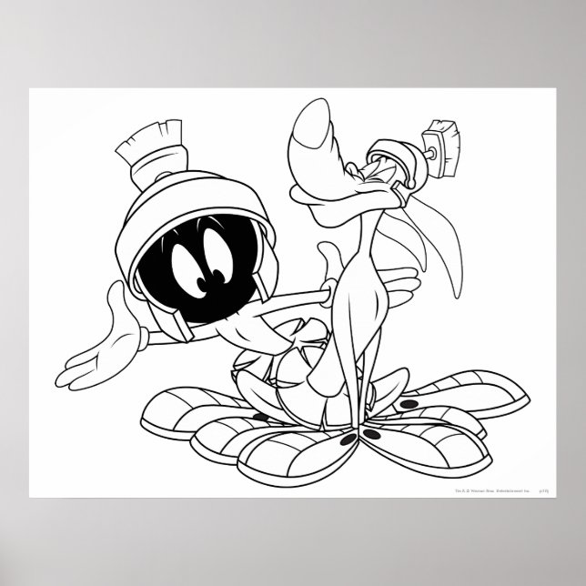 MARVIN THE MARTIAN™ und K-9 Poster (Vorne)
