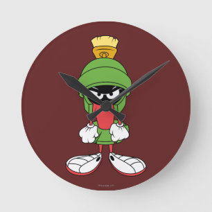 MARVIN THE MARTIAN™ Upstream Runde Wanduhr