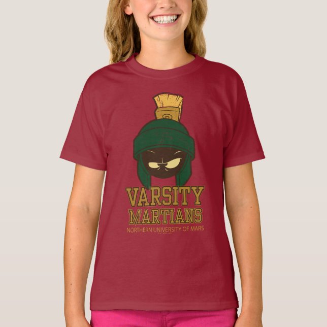 MARVIN THE MARTIAN™ Varsity Collegiate Graphic T-Shirt (Vorderseite)