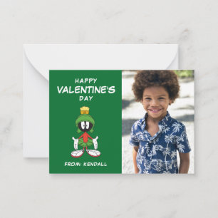 MARVIN THE MARTIAN™ verwirrt   Valentinstag Mitteilungskarte