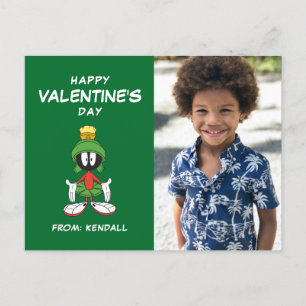MARVIN THE MARTIAN™ verwirrt   Valentinstag Postkarte