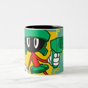 MARVIN THE MARTIAN™ with Laser Zweifarbige Tasse