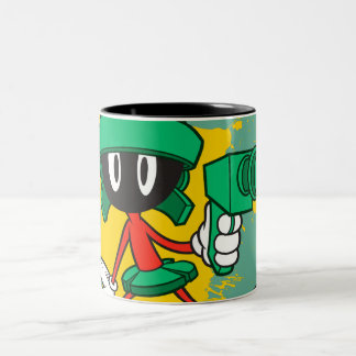 MARVIN THE MARTIAN™ with Laser Zweifarbige Tasse