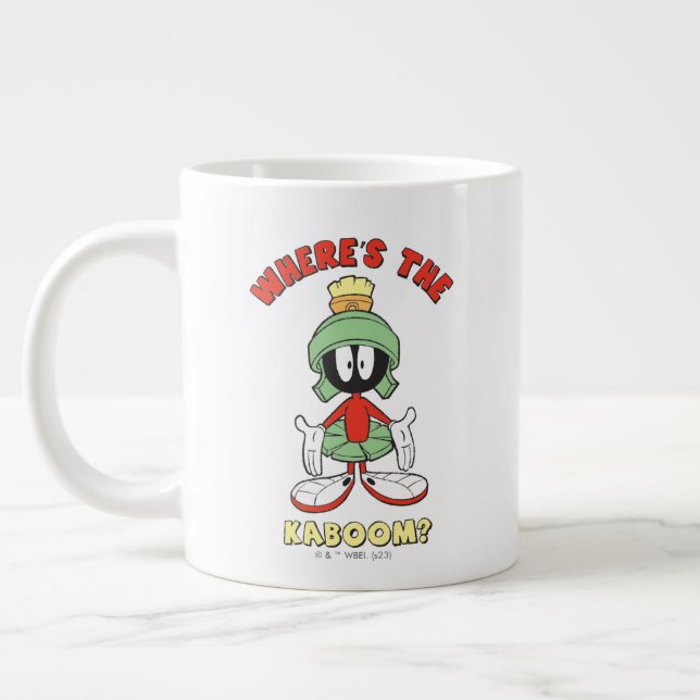 MARVIN THE MARTIAN™ Wo ist der Kaboom? Jumbo-Tasse (Links)