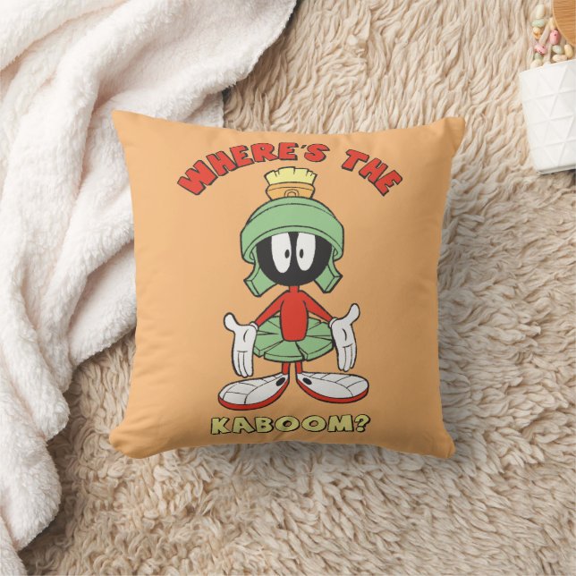 MARVIN THE MARTIAN™ Wo ist der Kaboom? Kissen (Decke)