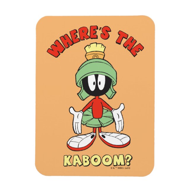 MARVIN THE MARTIAN™ Wo ist der Kaboom? Magnet (Vertikal)
