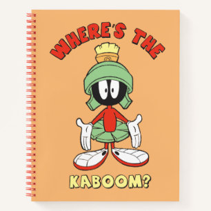 MARVIN THE MARTIAN™ Wo ist der Kaboom? Notizbuch